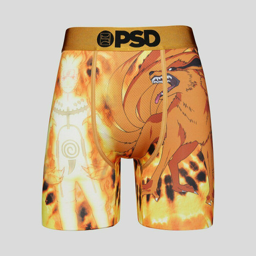 PSD Naruto Nine-Tails Kurama Beast Japanese Anime Mens Underwear 22180112