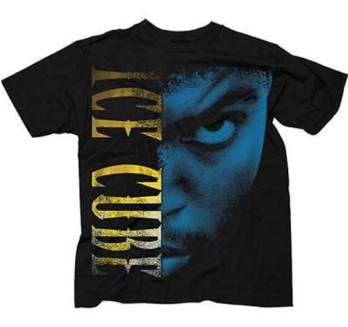 ICE CUBE HALF FACE NWA MOVIE GANGSTA GANGSTER HIP HOP MUSIC T TEE SHIRT S-3XL ICE CUBE HALF FACE NWA MOVIE GANGSTA GANGSTER HIP HOP MUSIC T TEE SHIRT S-3XL