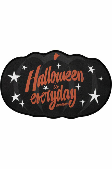 Killstar Halloween is Everyday Cute Gothic Witchy Pumpkin Doormat KSRA004577 Killstar Halloween is Everyday Cute Gothic Witchy Pumpkin Doormat KSRA004577
