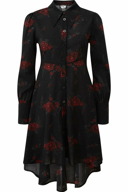 killstar pandora shirt dress Pandora Shirt Dress