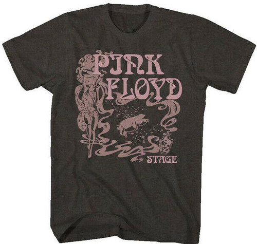 H3 Sportgear Pink Floyd Psychedelic Classic Rock Black Overdye T Shirt TS17487PF H3 Sportgear Pink Floyd Psychedelic Classic Rock Black Overdye T Shirt TS17487PF