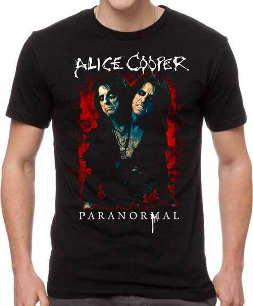 H3 Sportgear Alice Cooper Paranormal Splatter Classic Rock T Shirt ALC10175NS H3 Sportgear Alice Cooper Paranormal Splatter Classic Rock T Shirt ALC10175NS