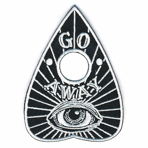 Kreepsville 666 Go Away Planchette Ouija Spirit Board Spooky Gothic Patch PGAP Kreepsville 666 Go Away Planchette Ouija Spirit Board Spooky Gothic Patch PGAP