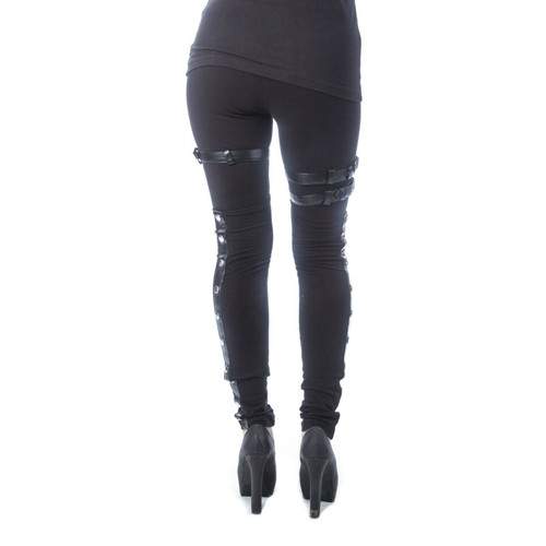 Chemical Black Inka Gothic Leggings