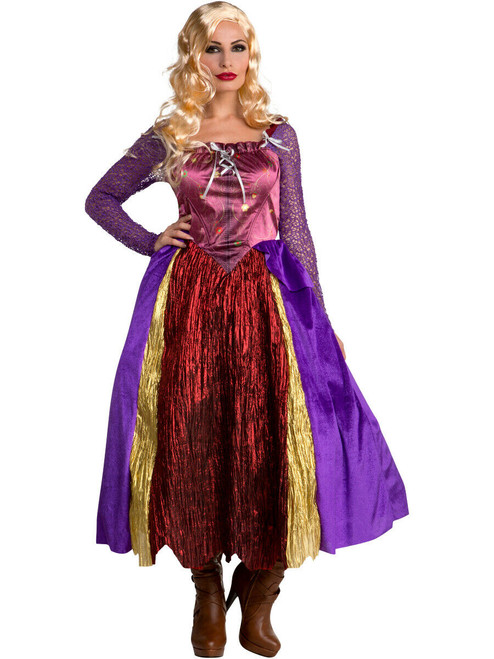 Palamon Salem Sister Hocus Pocus Sarah Sanderson Silly Witch Adult Costume 50037 Palamon Salem Sister Hocus Pocus Sarah Sanderson Silly Witch Adult Costume 50037