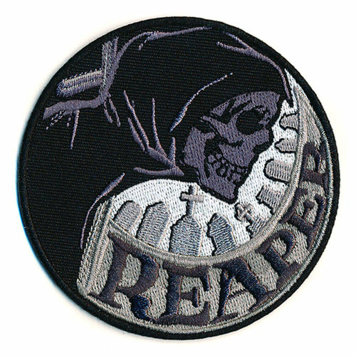 Kreepsville 666 Reaper Circle Graveyard Grim Horror Death Spooky Goth Patch PGRC Kreepsville 666 Reaper Circle Graveyard Grim Horror Death Spooky Goth Patch PGRC