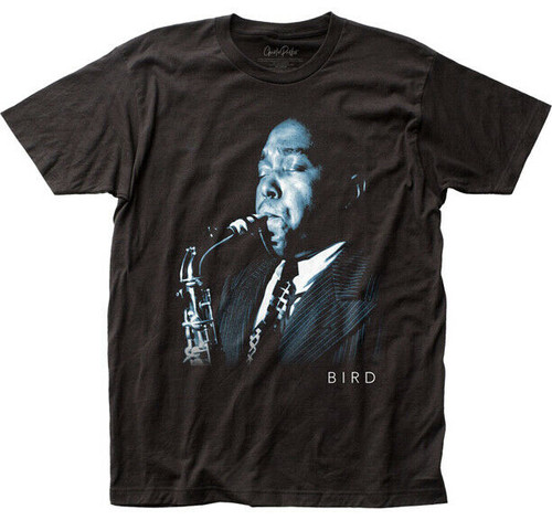 Charlie Parker Bebop American Jazz Saxophonist Fitted Men's Jersey Tee CP02 Charlie Parker Bebop American Jazz Saxophonist Fitted Men's Jersey Tee CP02
