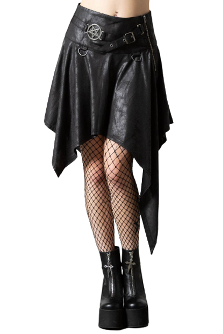 Killstar State of Calamity Pentagram Gothic Punk Steampunk Skirt KSRA004408 Killstar State of Calamity Pentagram Gothic Punk Steampunk Skirt KSRA004408