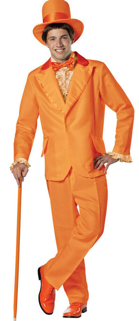 Rasta Imposta Goofball Dumber Orange Tuxedo Adult Mens Halloween Costume GC2904 Rasta Imposta Goofball Dumber Orange Tuxedo Adult Mens Halloween Costume GC2904