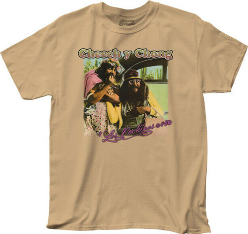 Cheech And Chong Los Cochinos Up In Smoke Fitted Jersey Men's Tee CHCH18 Cheech And Chong Los Cochinos Up In Smoke Fitted Jersey Men's Tee CHCH18