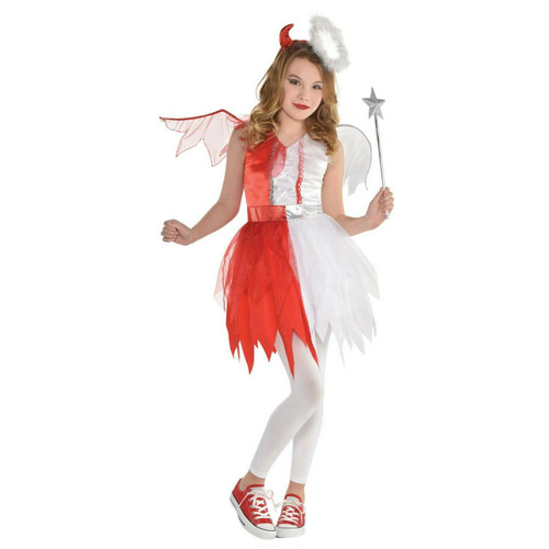Amscan Naughty & Nice Angel Devil Good Evil Children's Halloween Costume 840180X Amscan Naughty & Nice Angel Devil Good Evil Children's Halloween Costume 840180X