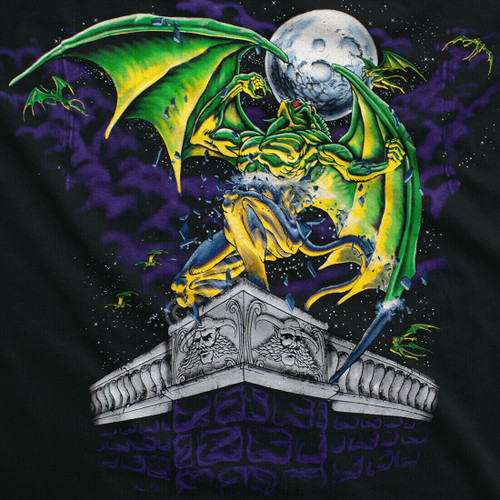 Dark Fantasy Gargoyle Mythical Magic Creature Travis Scott Mens T Shirt  31763