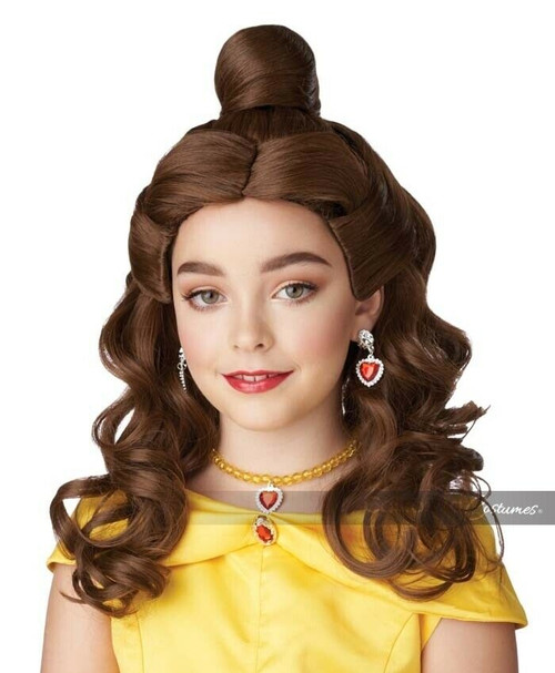 California Costumes Belle Beauty Beast Disney Princess Costume Wig 7021-201 California Costumes Belle Beauty Beast Disney Princess Costume Wig 7021-201