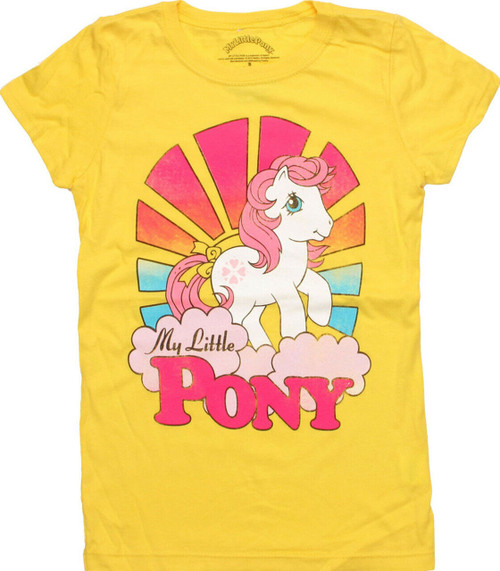 Original Retro My Little Pony Sundance Rainbow Starburst Girl Distressed T Shirt Original Retro My Little Pony Sundance Rainbow Starburst Girl Distressed T Shirt