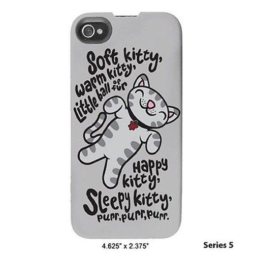 Authentic Big Bang Theory Gray Soft Kitty Series Iphone 5 Cell Phone Case Cover Authentic Big Bang Theory Gray Soft Kitty Series Iphone 5 Cell Phone Case Cover