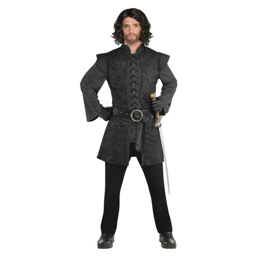 Amscan Warrior Tunic Medieval Knight Viking Dragon Slayer Cosplay Costume 847298