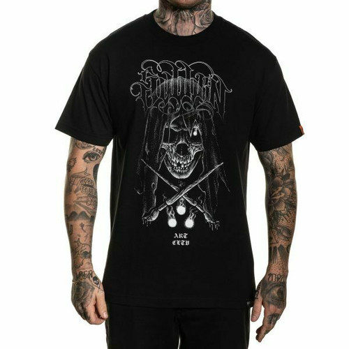 Sullen Art Collective Niz Classic Crying Clown Roses Thorns