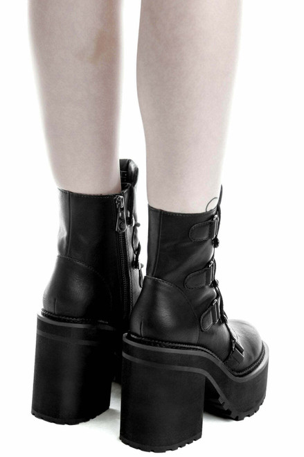 新品!! KILLSTAR 厚底 ブーツ ゴシック Killstar Platform For Shoes KILLSTAR In A Phase Boots Gothic