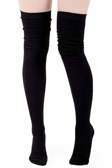 Stop Staring Thigh High Socks