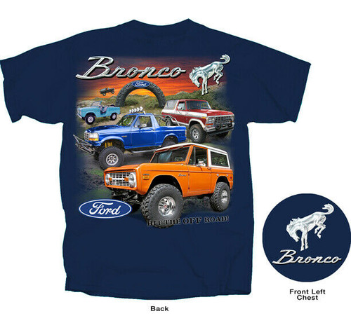 Joe Blow Ford 4 Broncos Hit The Off Road Dirt Trucks American Shirt FM4BR-U2 Joe Blow Ford 4 Broncos Hit The Off Road Dirt Trucks American Shirt FM4BR-U2