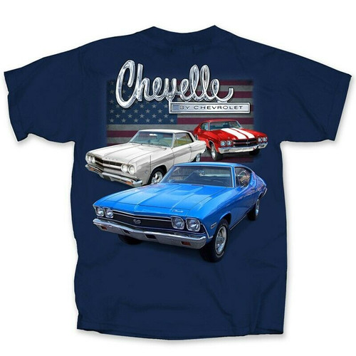 Joe Blow Chevelle Red White Blue Classic American Made Muscle Cars Mens T Shirt Joe Blow Chevelle Red White Blue Classic American Made Muscle Cars Mens T Shirt
