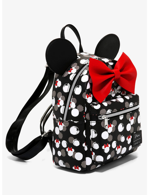 MINNIE MOUSE RED TONAL COSPLAY MINI BACKPACK - DISNEY