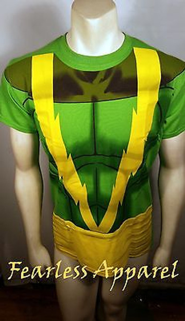 Mighty I Am Electro Electricity Super Villain Marvel Comics Mens Costume T Shirt Mighty I Am Electro Electricity Super Villain Marvel Comics Mens Costume T Shirt