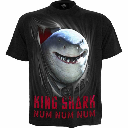 Spiral Direct Suicide Squad King Shark Num Num Num Comic Book Graphic T Shirt Spiral Direct Suicide Squad King Shark Num Num Num Comic Book Graphic T Shirt