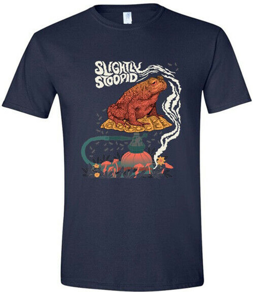 Slightly Stoopid Smoking Toad Beach Reggae Rock Lightweight Shirt SLS-1007 Slightly Stoopid Smoking Toad Beach Reggae Rock Lightweight Shirt SLS-1007