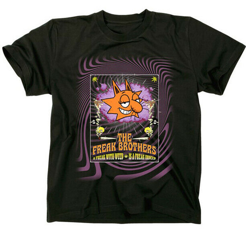 Freak Brothers Indeed Kitty Marijuana Weed Fabulous Furry Freddy Shirt FRK-1002 Freak Brothers Indeed Kitty Marijuana Weed Fabulous Furry Freddy Shirt FRK-1002