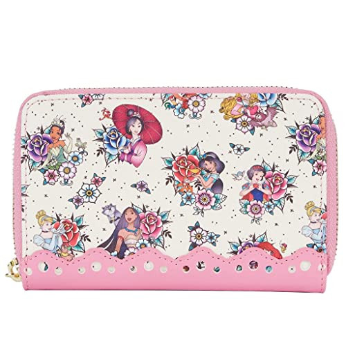 Loungefly Disney Villains Princess and the Frog Glow-in-the-Dark Dr.  Facilier Ziparound Wallet