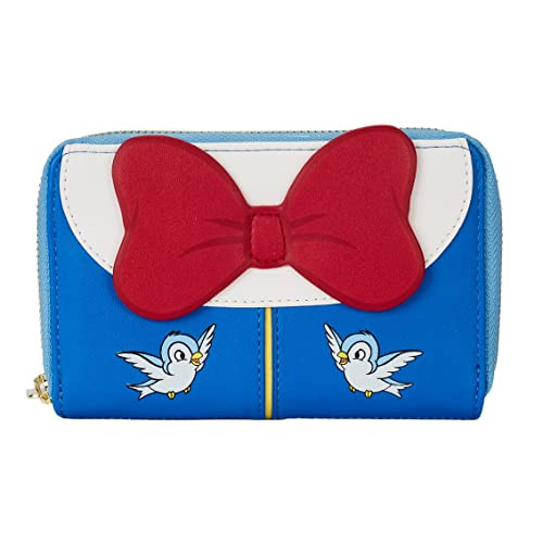 Loungefly Disney Snow White Cosplay Bow Zip-Around Wallet Snow White One Size Loungefly Disney Snow White Cosplay Bow Zip-Around Wallet Snow White One Size
