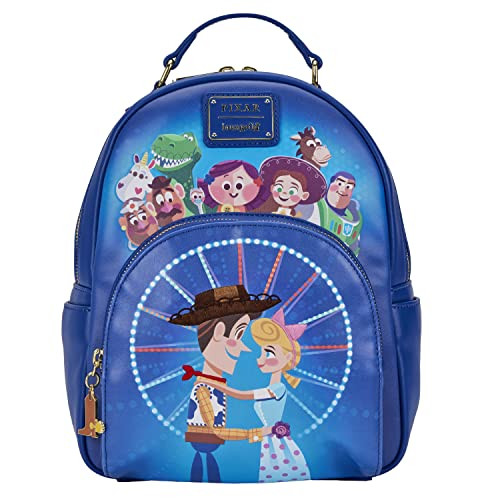 Loungefly Disney Pixar Moment Toy Story Woody Bo Peep Womens Double Strap Shoulder Bag Purse Loungefly Disney Pixar Moment Toy Story Woody Bo Peep Womens Double Strap Shoulder Bag Purse