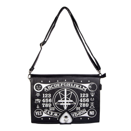Poizen Industries Occult Ouija Board Gothic Womens Crossbody Purse Bag B-OCCULT