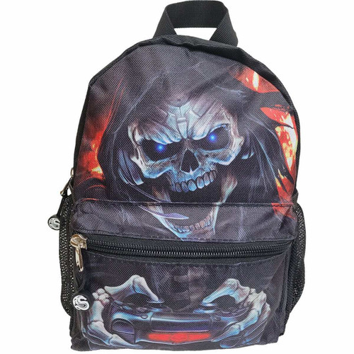 Spiral Direct Respawn Grim Reaper Death Video Gamer Phone Pocket Mini Backpack Spiral Direct Respawn Grim Reaper Death Video Gamer Phone Pocket Mini Backpack