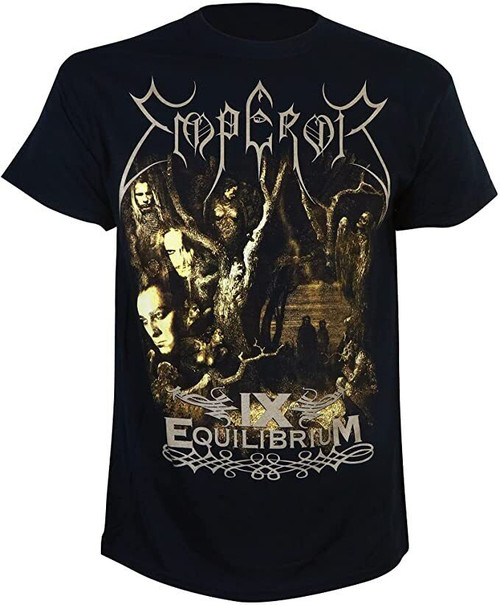 Emperor IX Equilibrium Norwegian Black Metal Band Ihsahn Music Shirt MM-EM-02 Emperor IX Equilibrium Norwegian Black Metal Band Ihsahn Music Shirt MM-EM-02