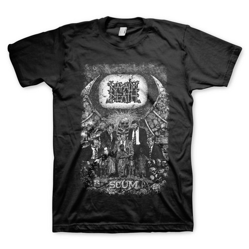 Napalm Death Scum Vintage Logo Brit Grindcore Metal Band Music Shirt MM-EAR-06 Napalm Death Scum Vintage Logo Brit Grindcore Metal Band Music Shirt MM-EAR-06