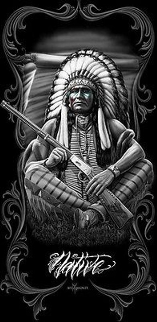 DAVID GONZALES ART DGA NATIVE AMERICAN CHIEF NATURE LEADER 30X60 BEACH TOWEL DAVID GONZALES ART DGA NATIVE AMERICAN CHIEF NATURE LEADER 30X60 BEACH TOWEL