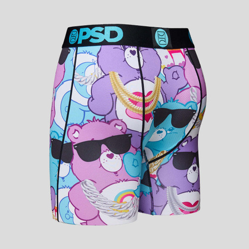 Care Bears Retro Rainbow PSD Boy Shorts Underwear-Medium 