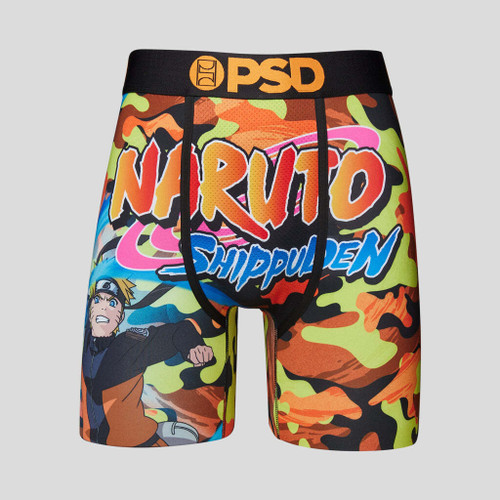 Naruto Ichiraku Ramen Microfiber Blend Boy Shorts Underwear-XLarge 