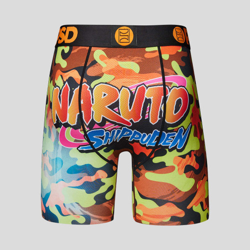 PSD Naruto Blaze Camo Ninja Manga Anime Sage Underwear Boxer Briefs  222180023