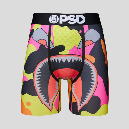 PSD Underwear Shark Bite Youth Kids Boxer Briefs High Quality No