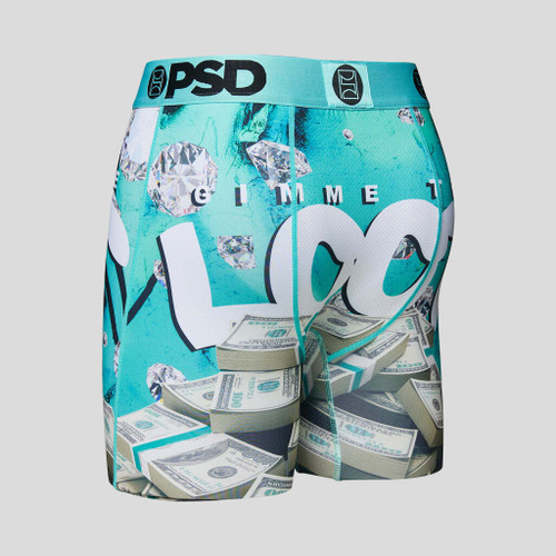PSD Gimme The Loot Cash Money Diamonds Bills Underwear Boxer Briefs  222180069