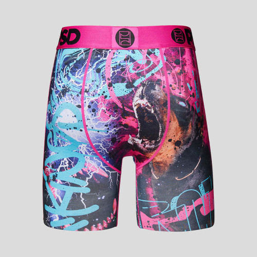 PSD Kings Graffiti Paint Pitbull Dog Art Teeth Underwear Boxer