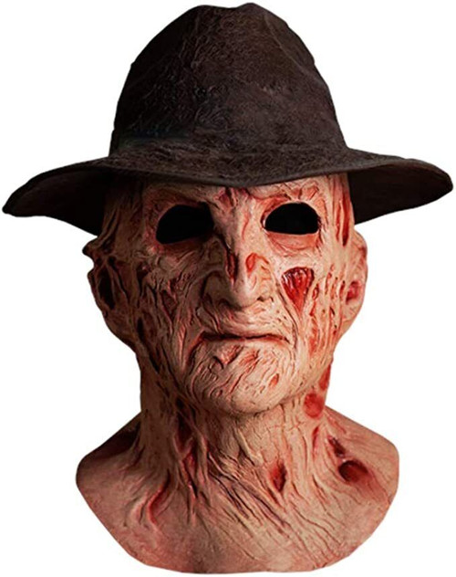 Trick or Treat Studios Freddy w/Hat Krueger Fedora Nightmare Elm Street 2 Mask Trick or Treat Studios Freddy w/Hat Krueger Fedora Nightmare Elm Street 2 Mask