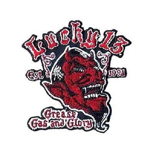 Authentic LUCKY 13 Rat Rod Sew On and Glue On Patch NEW Authentic LUCKY 13 Rat Rod Sew On and Glue On Patch NEW