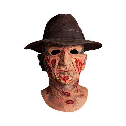 Trick or Treat Studios Nightmare on Elm Street Freddy Krueger with Hat Full Mask Trick or Treat Studios Nightmare on Elm Street Freddy Krueger with Hat Full Mask
