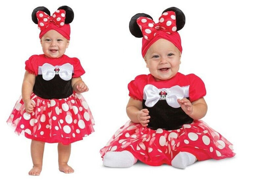 Disguise Disney Baby Minnie Mouse Red Posh Dress Infant Halloween Costume 125429 Disguise Disney Baby Minnie Mouse Red Posh Dress Infant Halloween Costume 125429