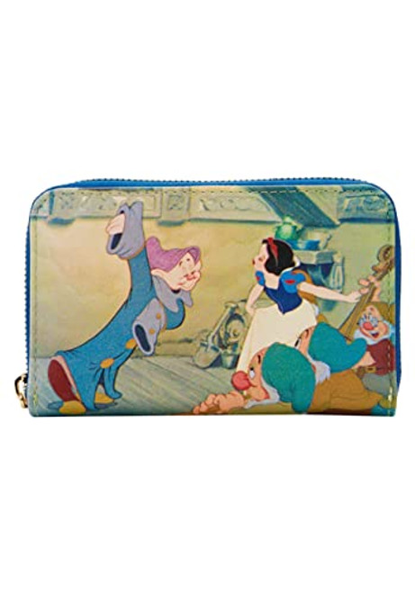 Loungefly Disney Snow White Zip Around Wallet Snow White One Size Loungefly Disney Snow White Zip Around Wallet Snow White One Size
