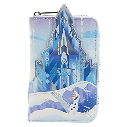 Loungefly Disney Frozen Princess Castle Zip Around Wallet Frozen One Size Loungefly Disney Frozen Princess Castle Zip Around Wallet Frozen One Size